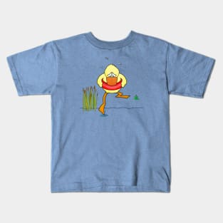 Braving the waters Kids T-Shirt